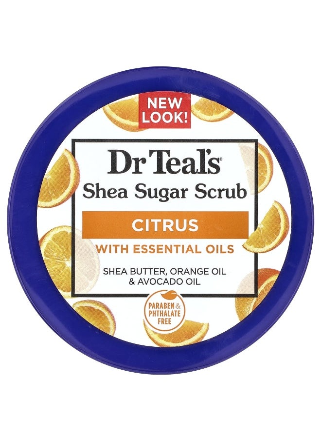 Dr. Teals Dr. Teal's, Shea Sugar Scrub, Citrus, 19 oz (538 g)  - Image 3
