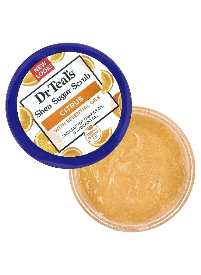Dr. Teals Dr. Teal's, Shea Sugar Scrub, Citrus, 19 oz (538 g)  - Image 4