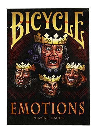 Bicycle Emotions Playing Cards 1 Deck - Image 1