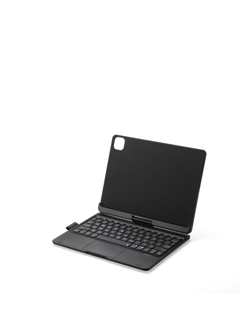 GULFLINK Keyboard Case with TouchPad for iPad Pro 10.9/11 inch (2018/2020/2021) Black - Image 2