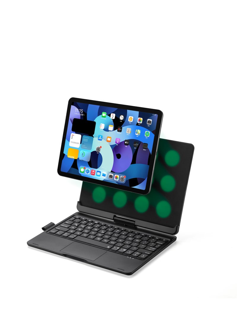 GULFLINK Keyboard Case with TouchPad for iPad Pro 10.9/11 inch (2018/2020/2021) Black - Image 1