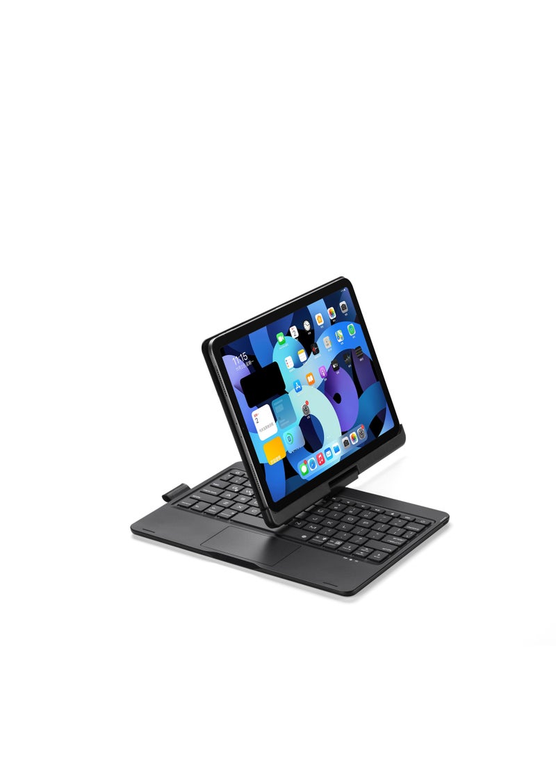 GULFLINK Keyboard Case with TouchPad for iPad Pro 10.9/11 inch (2018/2020/2021) Black - Image 3