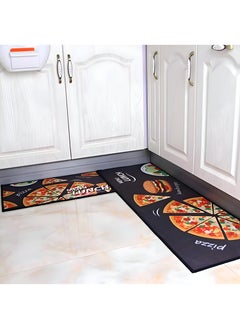 Generic Set Of 2 Washable Kitchen Rugs, Non-Slip And Dust-Proof, Comfortable And Easy To Care For, Featuring A Removable Sliding Design Perfect For Any Kitchen Environment  - Image 1