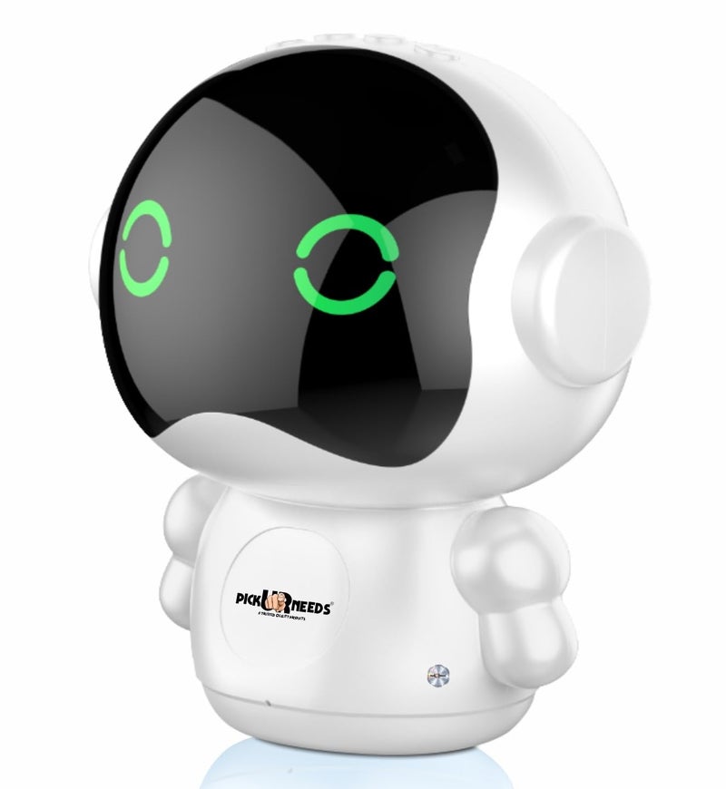 Pick Ur Needs Rechargeable Wireless Mini DJ Bluetooth Speaker HiFi Bass, LED Lights, 800mAh Battery, USB/TF Card/TWS Playback - Image 1