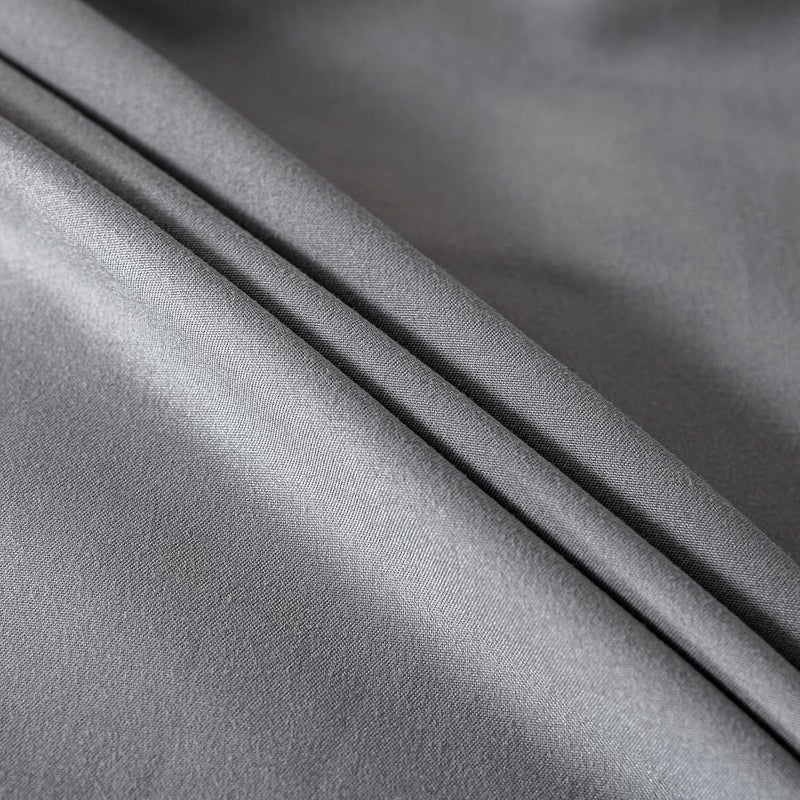 Good Nite Bed Linen 200 x 200 cm 3-Piece Grey Bed Linen Sets Microfibre Duvet Cover 200 x 200 cm + 2 Pillowcases 80 x 80 cm Breathable Soft - Image 5