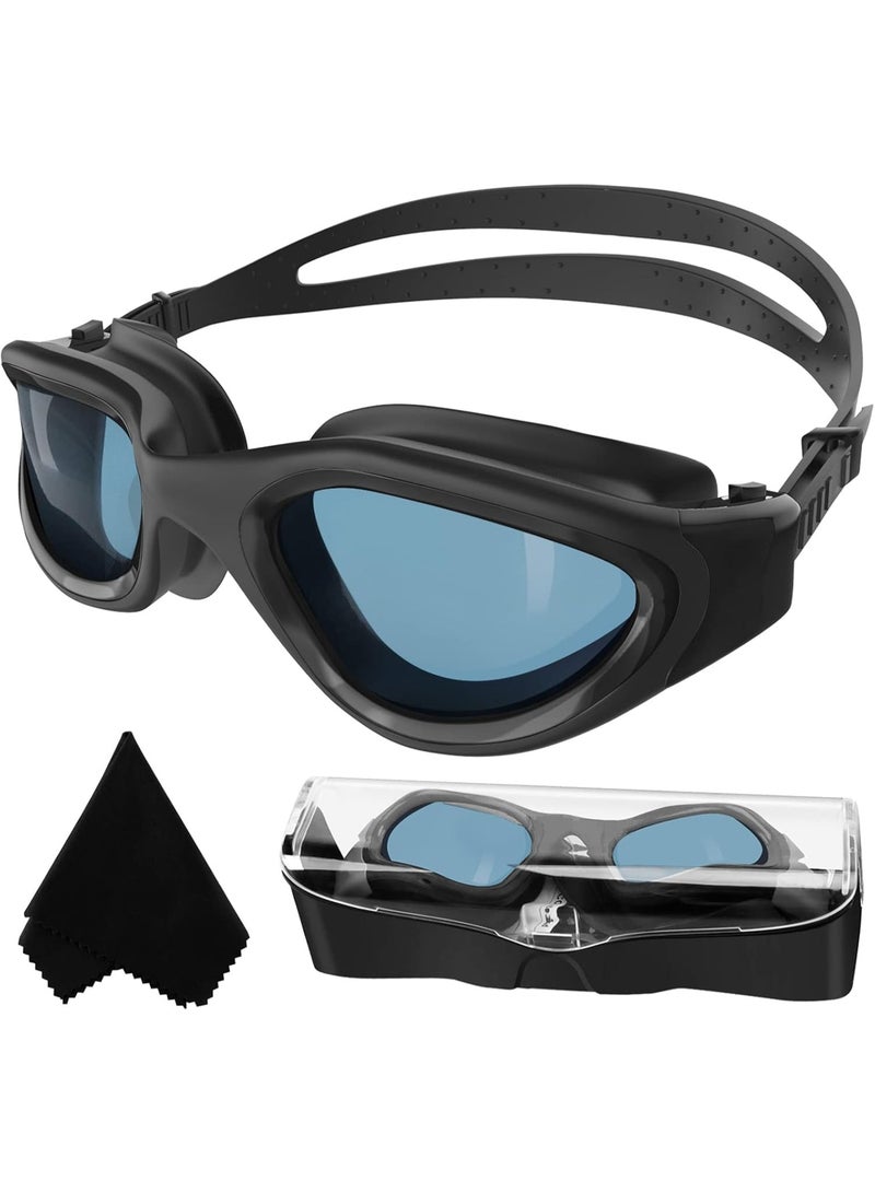 Winline Swimming Goggles Polarized Lenses Anti Fog Anti UV Waterproof Clear Vision Easy Adjust Soft Bridge for Men Women Adults Teens - Image 1