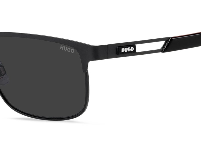 HUGO Men Rectangular Sunglasses 56 HG 1385/S - Image 3
