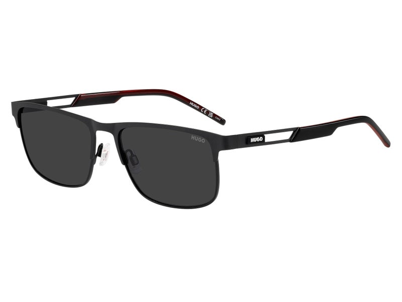 HUGO Men Rectangular Sunglasses 56 HG 1385/S - Image 2