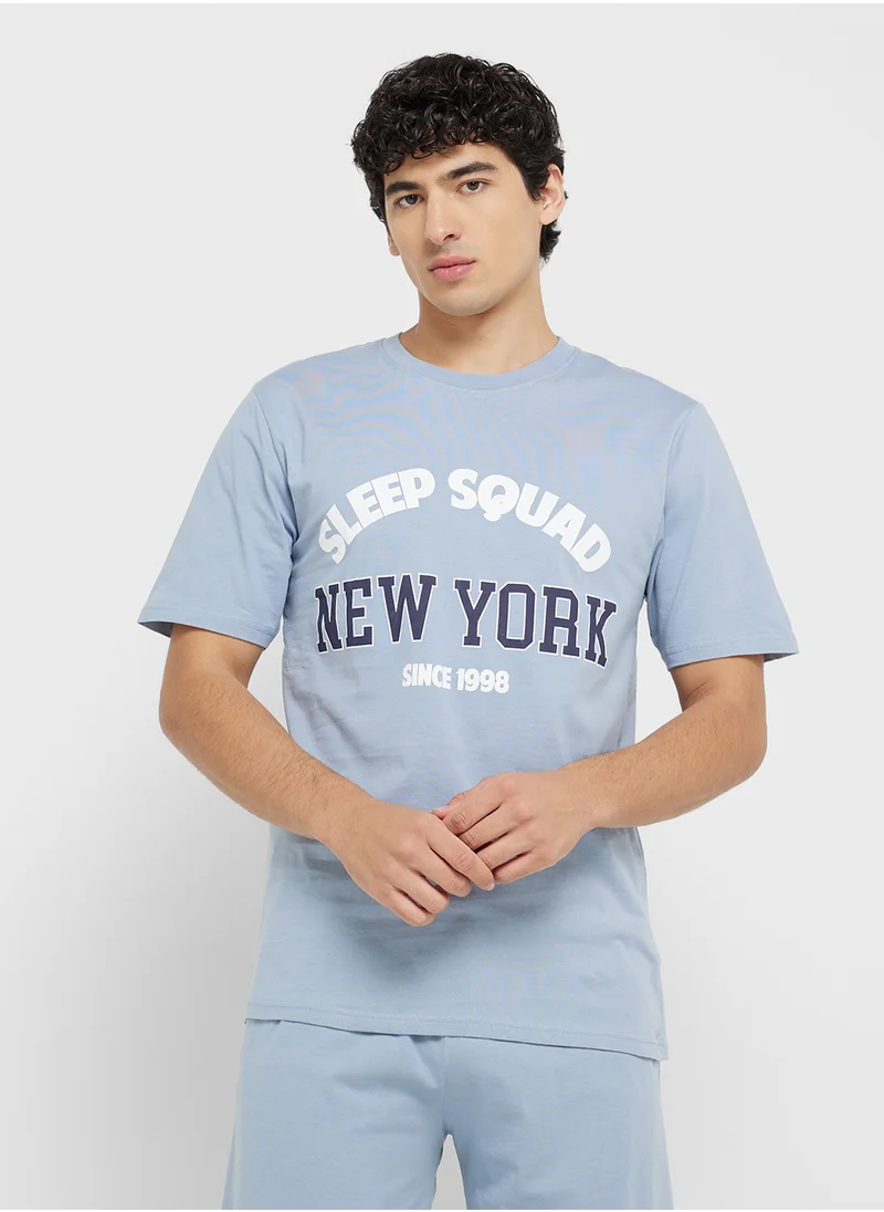Robert Wood Nightwear T-Shirt & Pants Sets