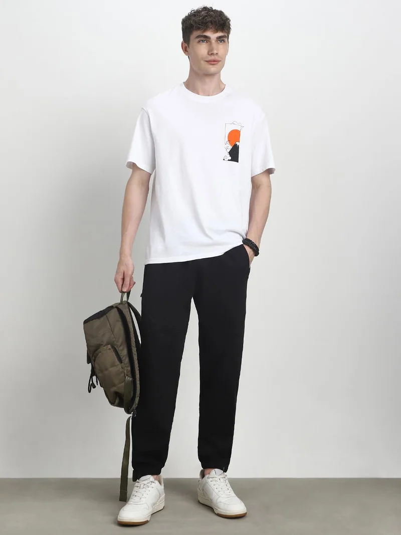 Nobero  Men's Black Joggers for Travel for Men | Best Price UAE