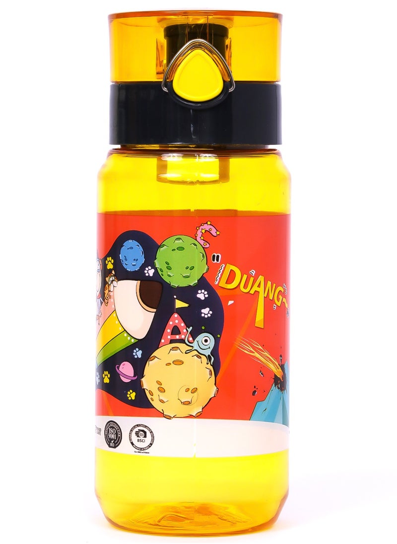 Eazy Kids Water Bottle 500ml  Yellow  - Image 1