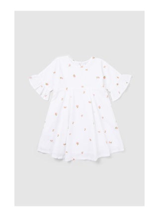 Toddler Girls Flower Seersucker Dress - pzsku/ZD37D2DAB172764EC513FZ/45/_/1701269696/75f39ee7-d2d8-458a-99fc-ff396e1e7962