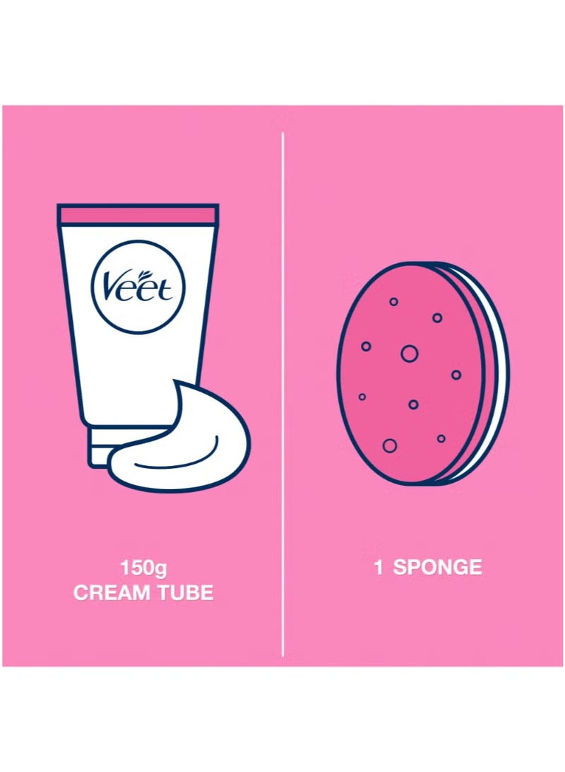 Veet Hair Removal In Shower Cream Normal Skin 150grams - Image 4
