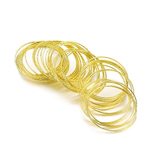 Ensoul Flower Mixed Metal Aztec Multi Bangle Set of 50 - Image 4