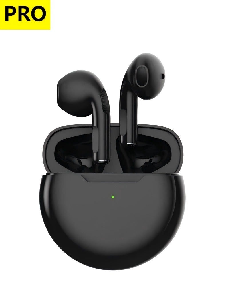 برو سماعة بلوتوث لاسلكية لسماعة الأذن، سماعة أذن مع سماعة بلوتوث ستيريو شبه داخل الأذن، سماعة أذن خفيفة الوزن - Image 1