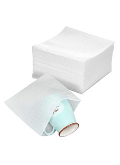 Generic Cushion Foam Pouches Packing, 50Pcs Anti-Static Foam Wrap Pouches Packing Cushioning Supplies for Packing Shipping Box, Protecting Dishes Porcelain Glasses Plates Fragile Items(30x30cm)  - Image 1