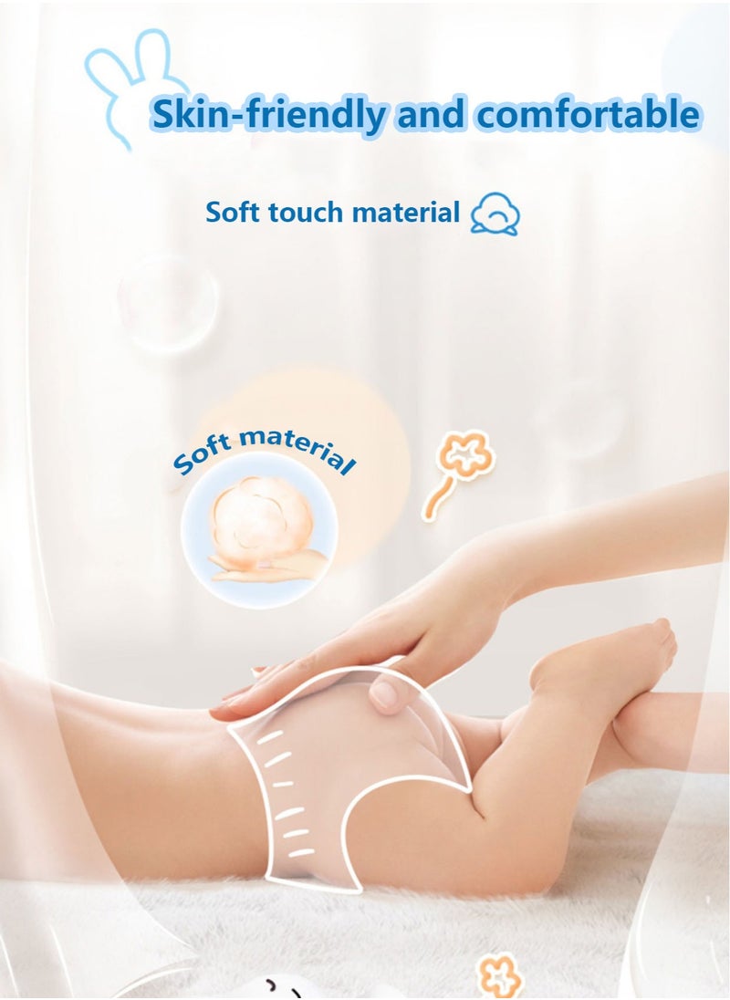 Generic - Baby Comfort Fit Pants Diapers, 3XL Suitable for babies 18+ Kg, 76 Diapers Instant Absorption Core Carefully chosen breathable base film - Image 1