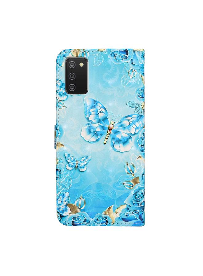 اس-توب جراب لهاتف Samsung Galaxy A02s مقاس 164 مم من الجلد المنقوش بالزيت ثلاثي الأبعاد - Image 3