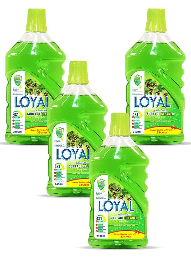 لويال منظف ​​الأسطح 4 × 2400 مل - ربيع
