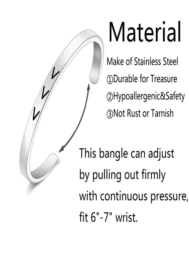 BNQL Down Syndrome Awareness Necklace Keychain Cuff Bracelet with Three Arrows 21 Necklaces Keychain Cuff Bracelet (cuff) - Image 2