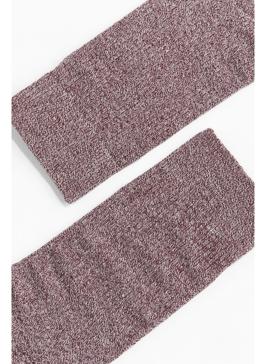 اتش اند ام Rib-Knit Socks