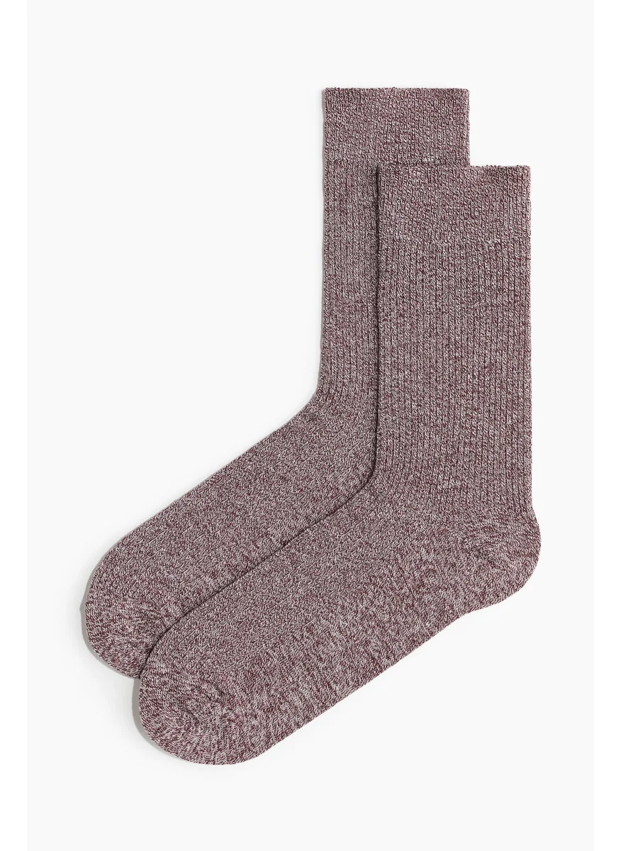 اتش اند ام Rib-Knit Socks