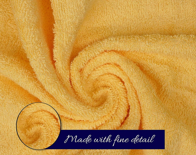ZUPERIA Classic Hand Towels Pack of 10 (16 x 28 Inches) 100% Ring Spun Cotton Light Weight & Super Absorbent, Fast Drying Hand Towels for Bathroom, Hotels, Travel and Spa (Assorted) - Image 5