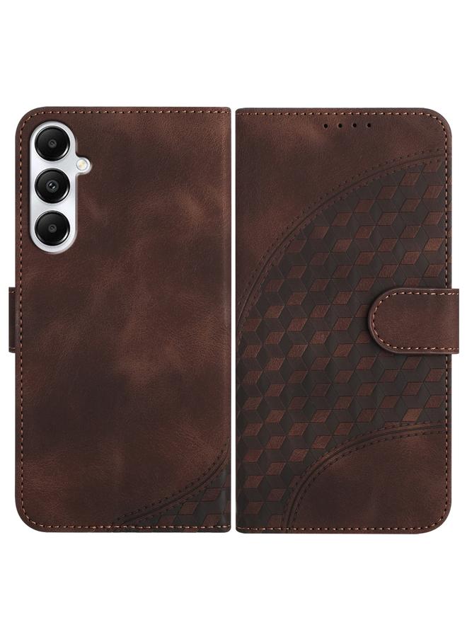 اس-توب جراب لهاتف Samsung Galaxy A05s YX0060، جراب جلدي منقوش عليه رأس فيل مع حبل تعليق - Image 1