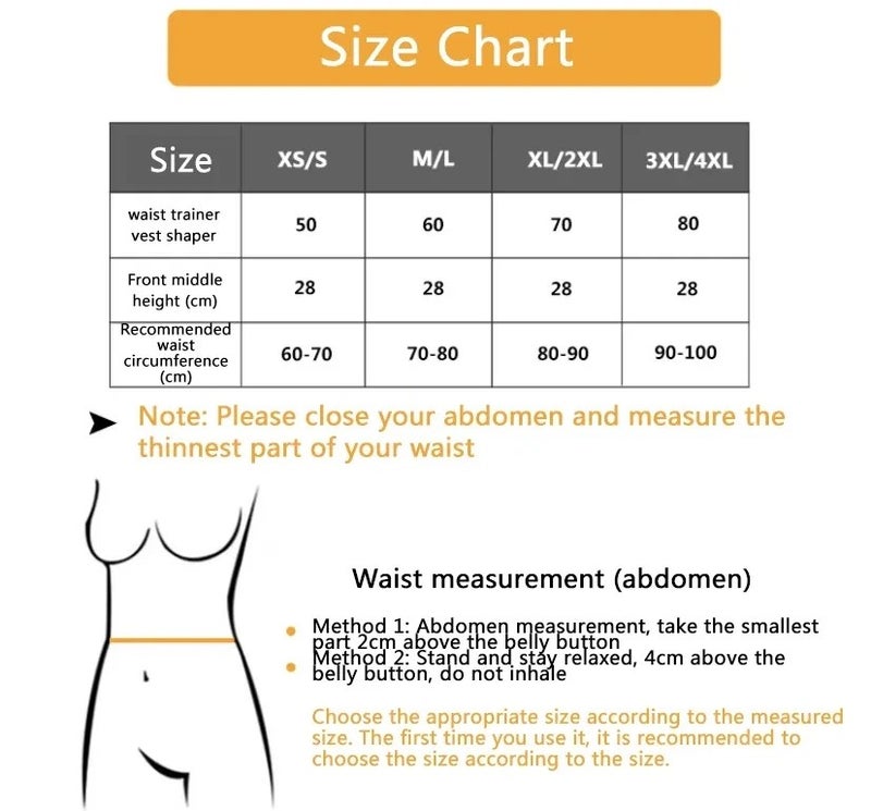 Bluejw Women's Waist Trainer - Steel Bone Neoprene Faja Latex Sweat Trimmer Belt - Slimming Body Shaper Workout Gym - Image 3
