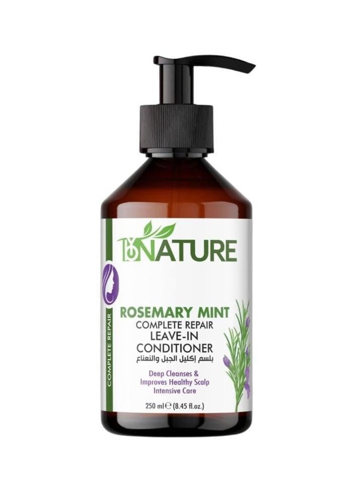 Bynature Rosemary Mint Complete Repair Leave In Conditioner 250 Ml