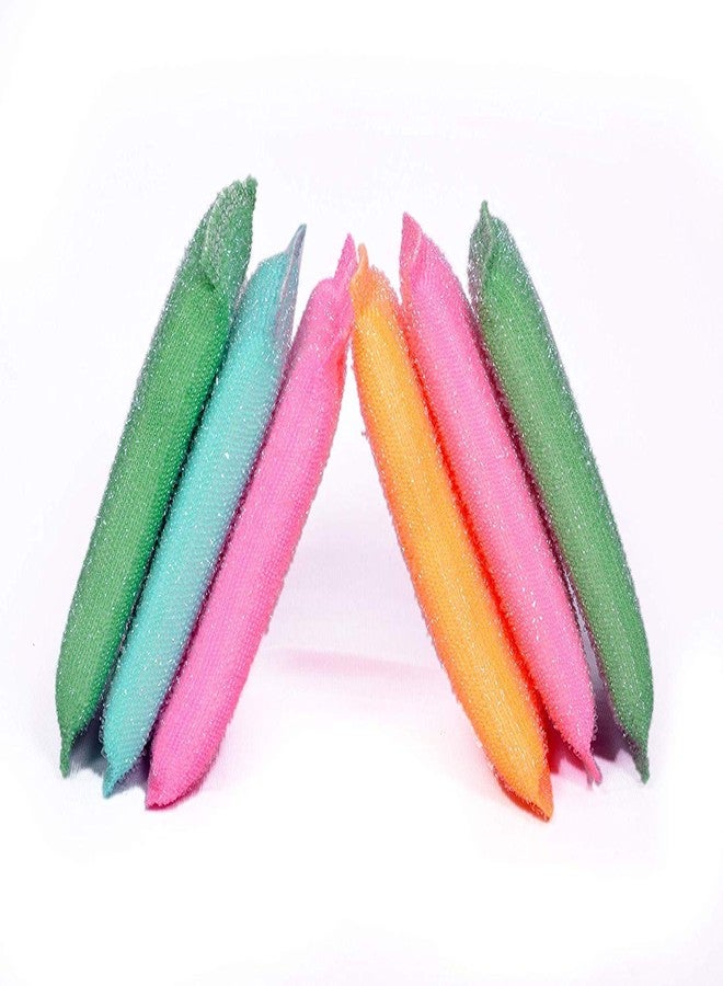 Prime hub Multi Colour Foam Pad Sponge Scrubber Kitchen Scrubber for Dish/Utensils/Tiles Cleaning Heavy Quality (24) - Image 4