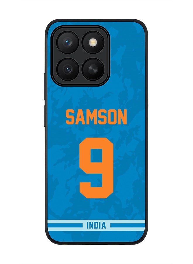 Stylizedd For Honor X8c Case,Slim fit Camera Protection, Shockproof Thin Phone cover  - India Sanju Samson, Jersey No 9
