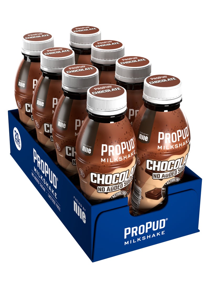 ProPud Protein Milkshake 8 x 330ml Bottles| High Protein Shake | No Added Sugar | Lactose Free| 20g of Protein | Delicious Creamy Flavour (Chocolate) - pzsku/ZD37ECD28B0408E69877CZ/45/_/1714461204/124dde95-7035-4b56-af6e-65e0ca79f29e