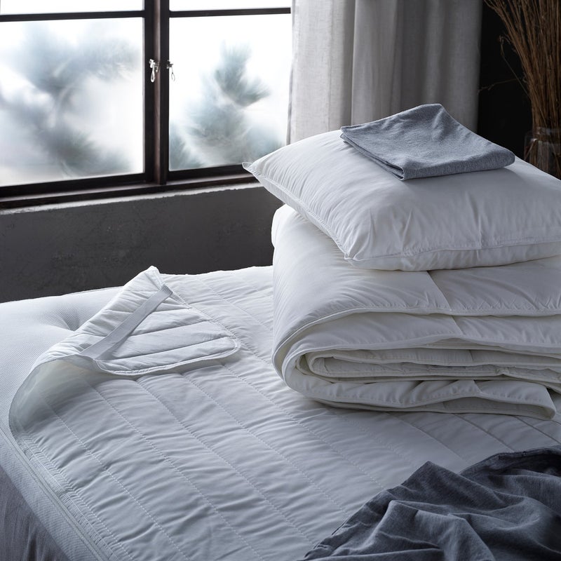 Baitique High Support Pillow, Cotton-Polyester Blend, 50x80 cm - Image 5