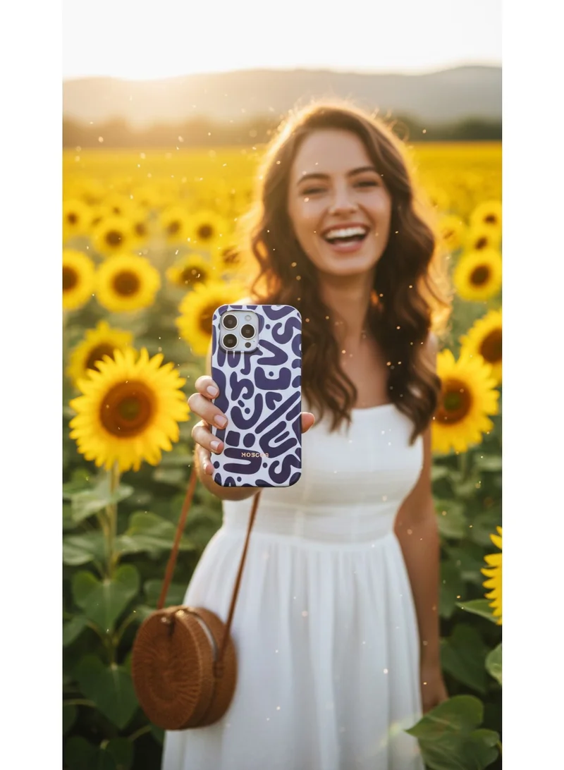 Mobcos Mobcos iPhone 16 Pro Max Abstract Premium Case Compatible with Hybrid Dual-Layer Hard Shell + Silicone Protection - Scratch-Resistant Shockproof Mobile Cover