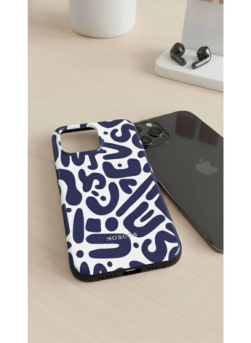 Mobcos Mobcos iPhone 16 Pro Max Abstract Premium Case Compatible with Hybrid Dual-Layer Hard Shell + Silicone Protection - Scratch-Resistant Shockproof Mobile Cover