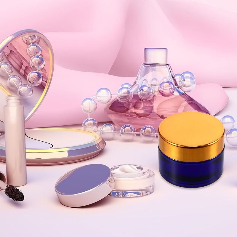 🍳 زجاجات سفر صغيرة لمستحضرات التجميل بحاويات زجاجية متينة وأغطية مسطحة - Image 3
