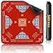 SiDreea Mahjong Mat 324324 Inch Noise Reduction AntiSlip Mahjong Mat for Table Mahjong Table Mat for Poker Card Board Games Table Mat Tile Games Dominoes Red - Image 2
