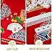 SiDreea Mahjong Mat 324324 Inch Noise Reduction AntiSlip Mahjong Mat for Table Mahjong Table Mat for Poker Card Board Games Table Mat Tile Games Dominoes Red - Image 4