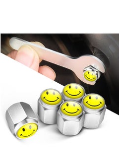 Smiley Face Locking Tire Valve Caps Anti Theft Design with Rubber Ring Decoration Accessories Thicken Brass Tire Valve Stem Caps Universal for Car/SUV/Bicycle/ Truck/Motorcycle - pzsku/ZD37F0D7A98DFF306CC88Z/45/_/1695179785/cb907b58-992b-4c02-bdac-6fb47b3edc27