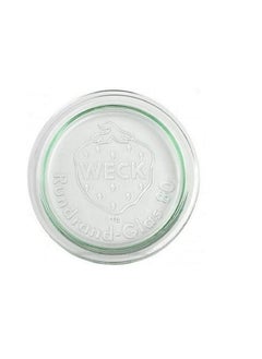Weck 3 x Weck 100mm (approx. 4") LARGE ORIGINAL Loose Fitting Replacement Glass Lid. Fits WECK Models 738, 739, 740, 741, 742, 743, 744, 745, 748, 974.  - Image 2