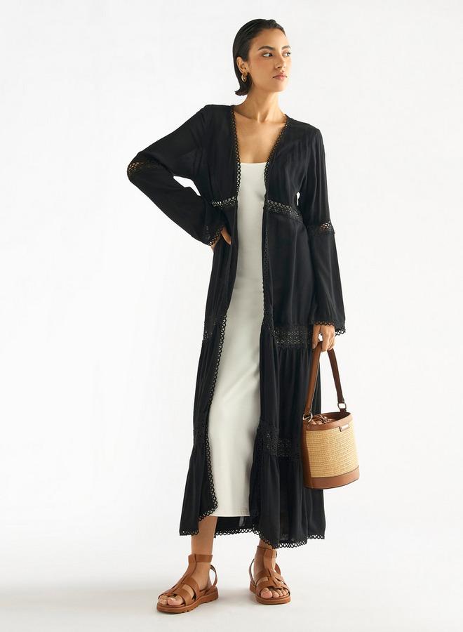 Splash FAV Tiered Lace Dress - Image 1