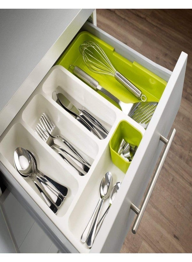 BLAPOXE Expandable Multipurpose Cutlery Organizer Tray/Store Plate for Modular Kitchen Drawer Plastic Cutlery Set - Image 2