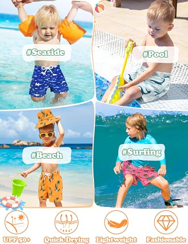 Sarfel Toddler Boy Bathing Suit Toddler Swim Trunks 3T Swimsuit Boys Board Shorts Toddler Boy Swimsuit Toddler Boys Swim Trunks - Image 4