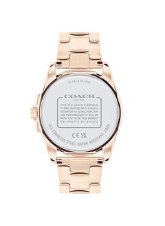 COACH Women Analog Round Shape Stainless Steel Wrist Watch 36 mm  - Image 3