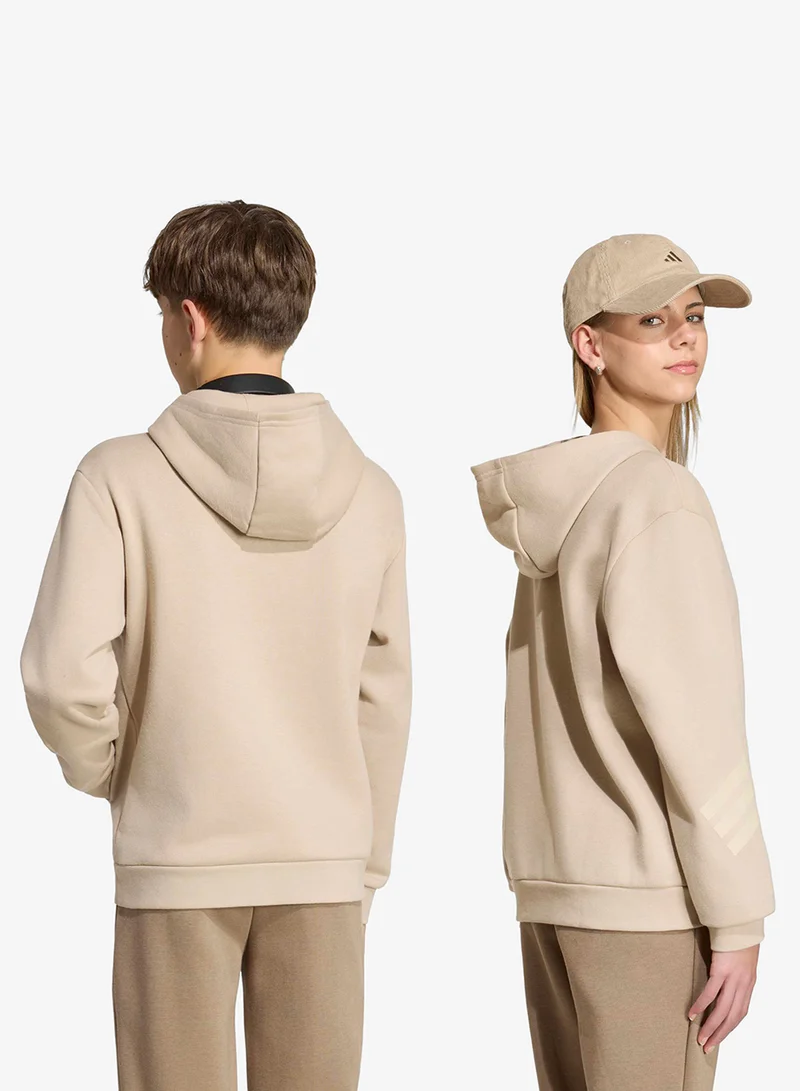 Adidas Youth 3-Stripes Future Icons Oversized Hoodie