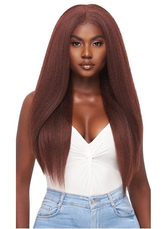 Outre - Perfect Hair Line Synthetic 13X6 Faux Scalp Lace Front Wig Katya (1 Jet Black) - Image 1