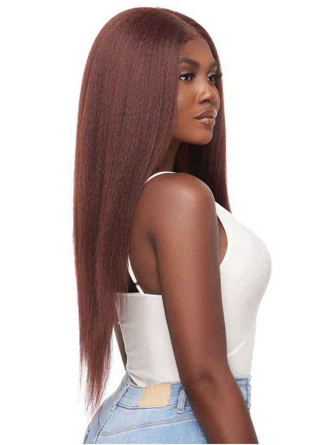 Outre - Perfect Hair Line Synthetic 13X6 Faux Scalp Lace Front Wig Katya (1 Jet Black) - Image 1