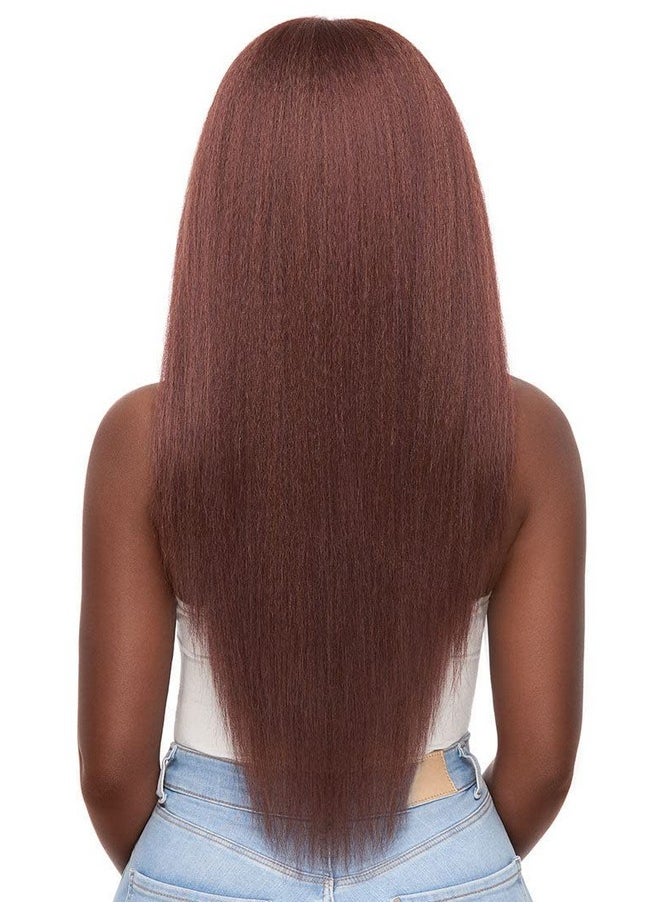 Outre - Perfect Hair Line Synthetic 13X6 Faux Scalp Lace Front Wig Katya (1 Jet Black) - Image 1