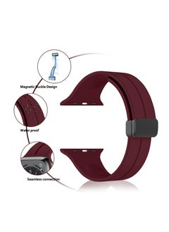 Generic Silicone Band Magnetic Clasp 22MM Strap For Samsung Galaxy Watch 3 45mm/Watch 46mm/Gear S3/Huawei watch GT3 GT4 46MM/Watch 3&4/3&4 Pro/GT2E/GT2 Pro/GT GT2 46MM/Amazfit GTR 2/2e/3/3 Pro/4  - Image 3